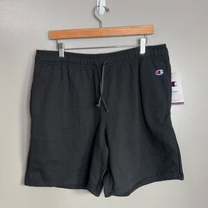 Champion black pull on athletic shorts xl activewear sporty athleisure